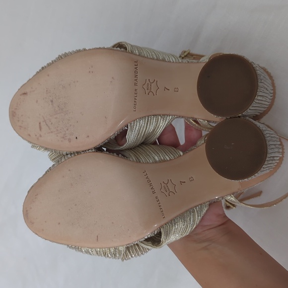 Loeffler Randall Sandals Size 7 - Picture 4 of 6